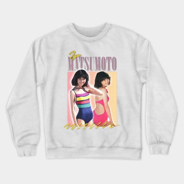 Iyo Matsumoto --- Retro 80s Fan Design Crewneck Sweatshirt by DankFutura